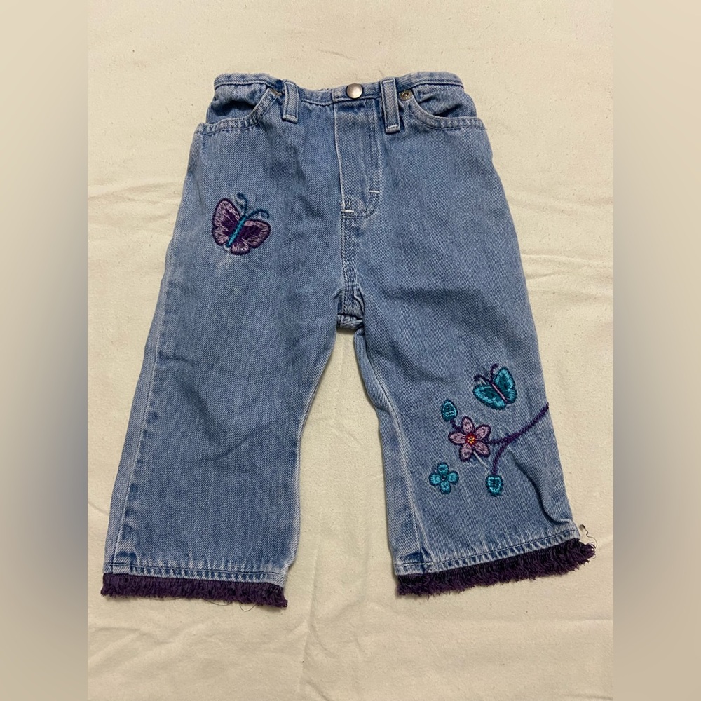 Y2K OshKosh B’Gosh Baby Embroidered Jeans